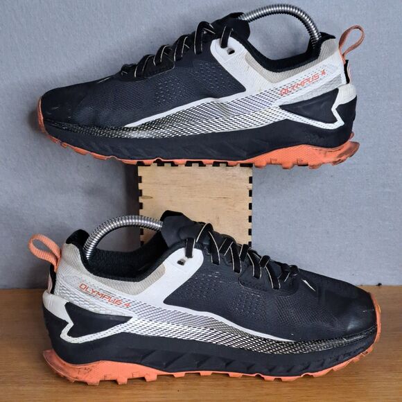 Altra Olympus 4 Trail Running Shoes Women 8.5 Vibram Megagrip Lightweight Blue - Picture 6 of 14